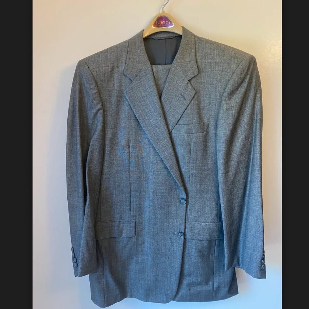 Custom Hickey Freeman Men's Suit